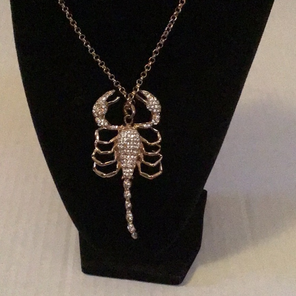 Scorpion Diamond Necklace